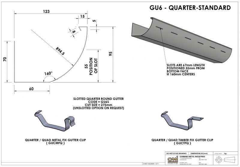 Quarter Round Gutter New Rain Gutter Solution